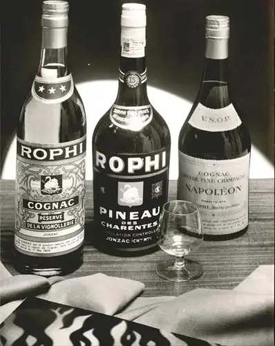 Alkohol Cognac Rophi Kat. Genussmittel