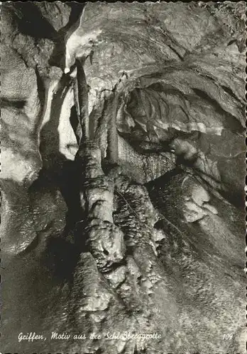 Hoehlen Caves Grottes Griffen Schlossberggrotte Kat. Berge