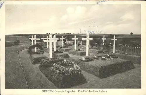 Tod Gerden Friedhof deutscher Helden Kat. Tod