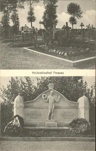 Tod Heldenfriedhof Fresnes Kat. Tod