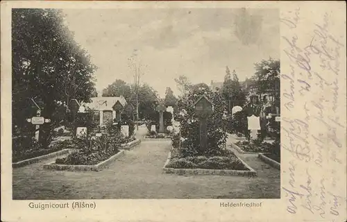 Tod Heldenfriedhof Guignicourt Aisne  Kat. Tod