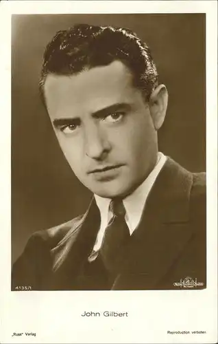 Verlag Ross Nr. 4135 1 John Gilbert Kat. Kino und Film