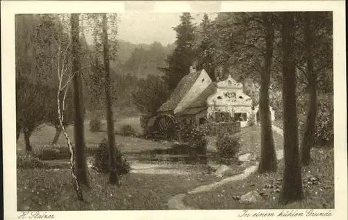 Wassermuehle H Stalzer Nr. 111 Kat. Gebaeude und Architektur