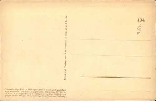 Kuenstlerkarte Osswald Nr 134 Litho Muehle im Schnee Kat. Kuenstler