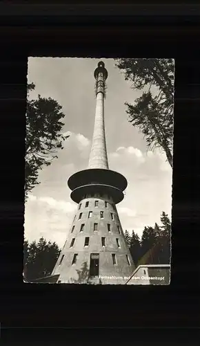Funkturm Ochsenkopf Fichtelgebirge Kat. Bruecken