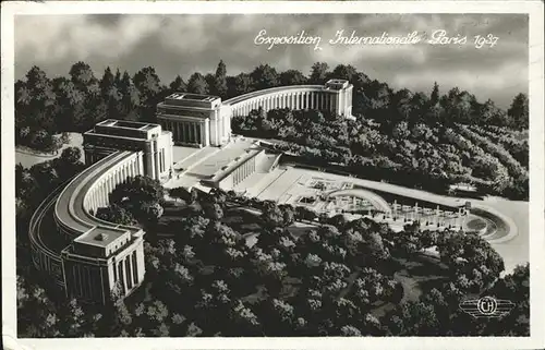 Exposition Internationale Paris 1937 Palais du Trocadero les Bassins Kat. Expositions