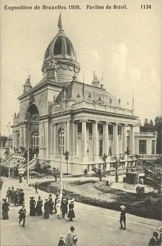 Exposition Bruxelles 1910 Pavillon du Bresil / Expositions /