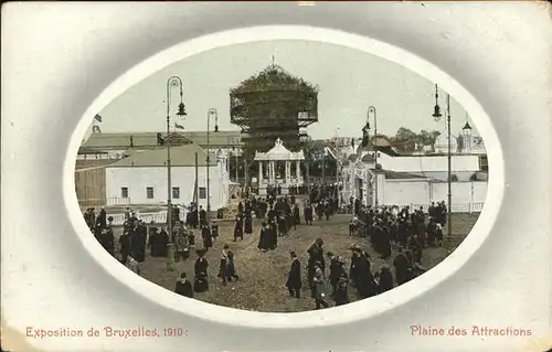 Exposition Bruxelles 1910 Plaine des Attractions / Expositions /