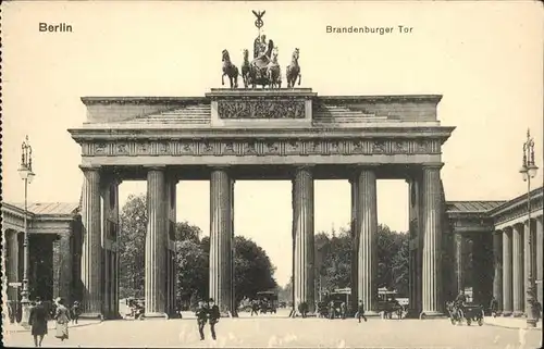 Brandenburgertor Berlin  Kat. Gebude und Architektur