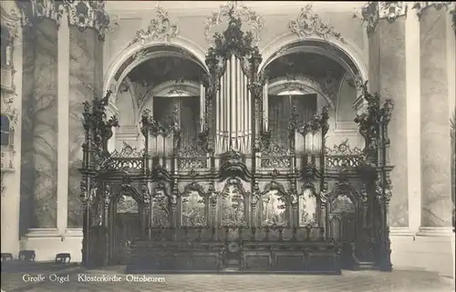 Kirchenorgel Klosterkirche Ottobeuren Kat. Musik