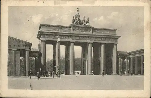Brandenburgertor Berlin Kat. Gebude und Architektur