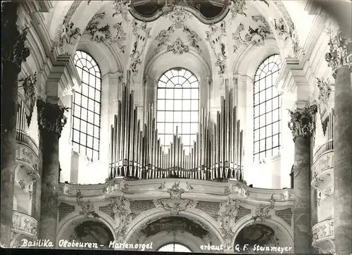 Kirchenorgel Basilika Ottobeuren  Kat. Musik