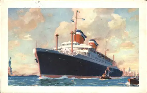 Dampfer Oceanliner S.S. America  Kat. Schiffe