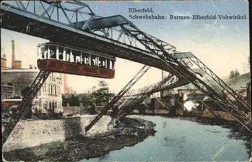 Schwebebahn Wuppertal Elberfeld Barmen Vohwinkel Kat. Bahnen