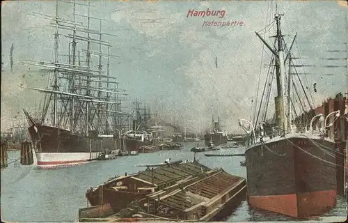 Segelschiffe Hamburg Hafen Kat. Schiffe