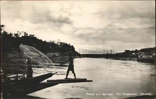 Fischerei Rio Magdalena Girardot Kat. Handwerk