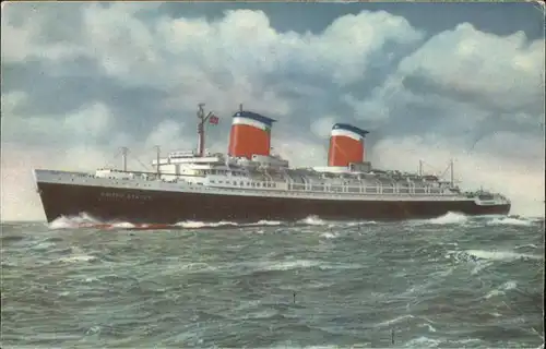 Dampfer Oceanliner S.S. United States Kat. Schiffe