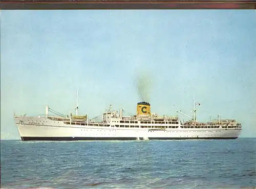 Dampfer Oceanliner M N Andrea C. Italien Genova Kat. Schiffe