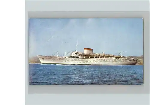 Dampfer Oceanliner M N Augustus M N Giulio Cesare  Kat. Schiffe