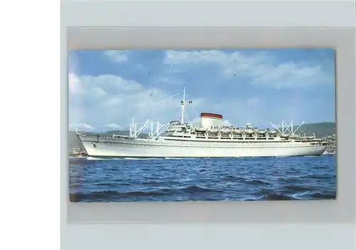 Dampfer Oceanliner M N Augustus M N Giulio Cesare Brasilien Kat. Schiffe