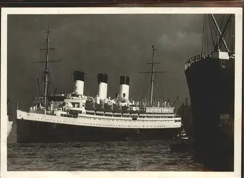 Dampfer Oceanliner Cap Arkona Hamburg Kat. Schiffe