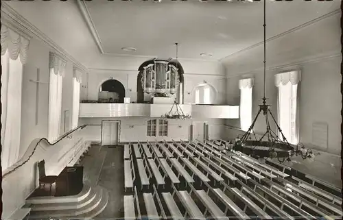 Kirchenorgel Kirchensaal Br?dergemeinde K?nigsfeld Kat. Musik