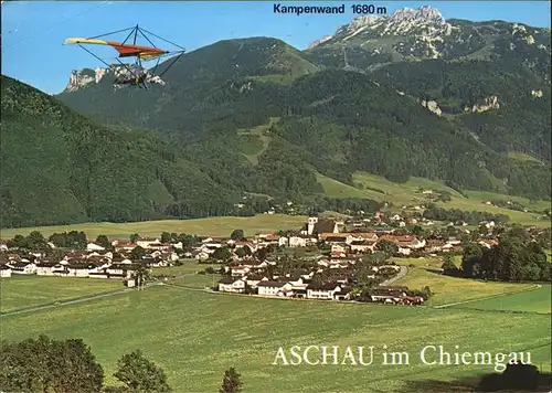 Segelflug Kampenwand Paragliting Aschau Chiemgau Kat. Flug