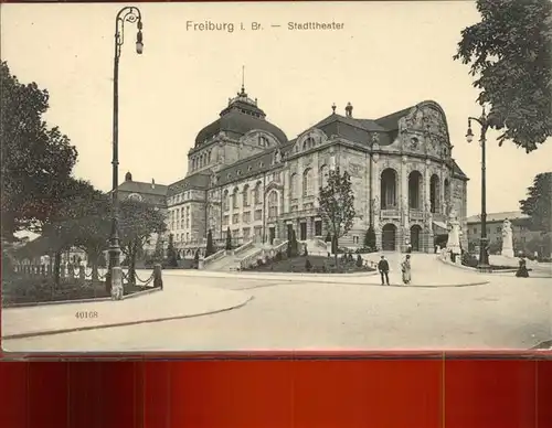 Theatergebaeude Freiburg Stadttheater Kat. Gebaeude