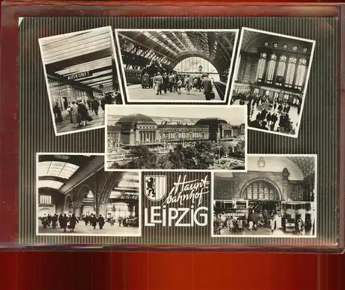 Bahnhof Hauptbahnhof Leipzig Kat. Eisenbahn