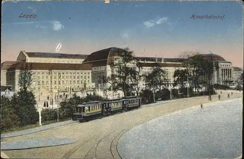 Strassenbahn Leipzig Hauptbahnhof Kat. Bahnen