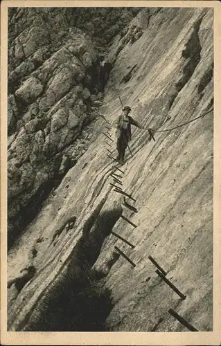 Bergsteigen Klettern Am Brett Hoellental  / Sport /