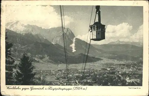 Seilbahn Wankbahn Garmisch Zugspitzgruppe / Bahnen /