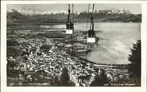 Seilbahn Bregenz Pfaenderbahn / Bahnen /