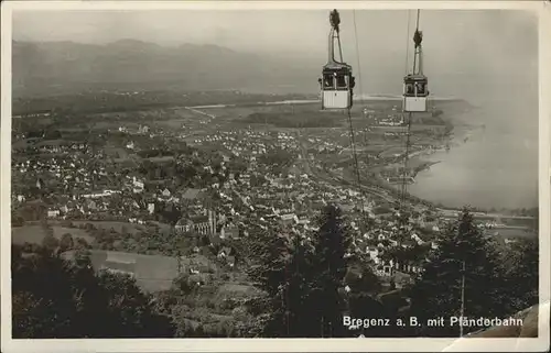 Seilbahn Bregenz Pfaenderbahn / Bahnen /