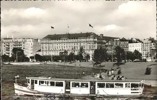 Boote Goldbeck Hamburg Hotel Atlantic Kat. Schiffe