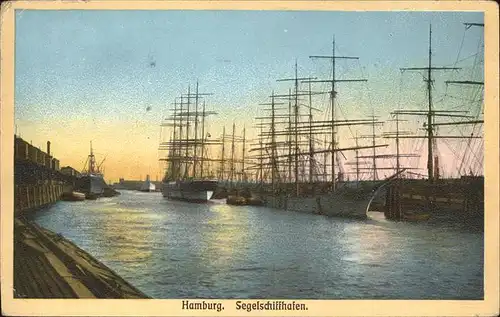 Segelschiffe Hamburg Hafen Kat. Schiffe