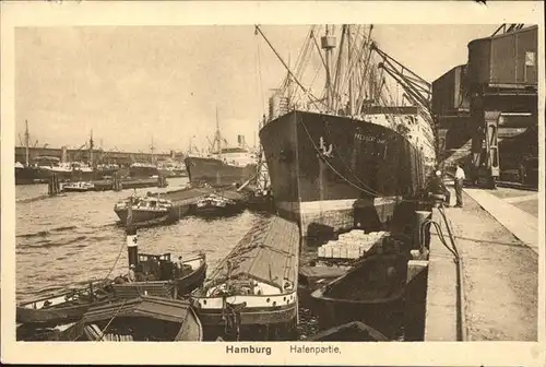 Schiffe Hamburg Hafenpartie Kat. Schiffe