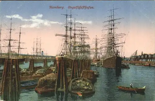 Segelschiffe Hamburg Hafen  Kat. Schiffe