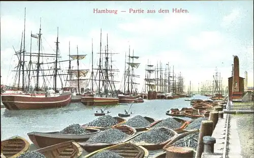 Segelschiffe Hamburg Hafen  Kat. Schiffe