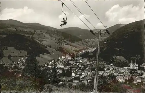 Sessellift Todtnau Hasenhorn  Kat. Bahnen