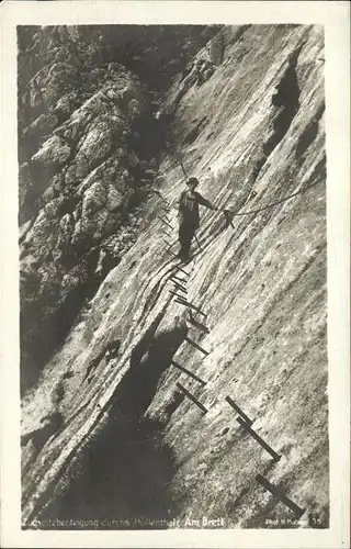 Bergsteigen Klettern Hoellenthal Am Brett Kranzplatte / Sport /