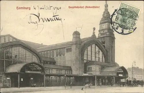 Bahnhof Hamburg Kat. Eisenbahn
