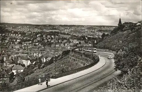 Strassenbahn Stuttgart Weinsteige Kat. Strassenbahn