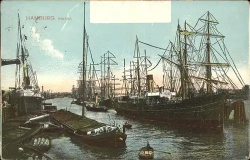 Segelschiffe Hamburg Hafen Kat. Schiffe