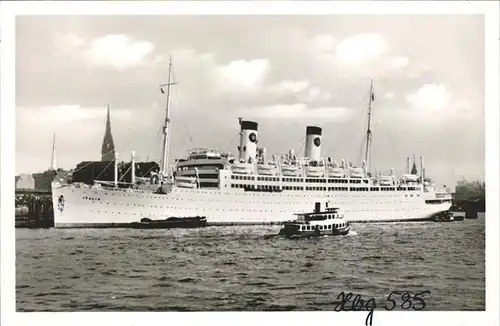 Dampfer Oceanliner M.S. Italia Hamburg Foto Schoening  Kat. Schiffe