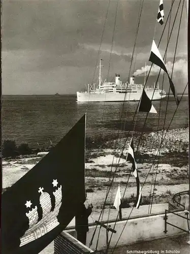Dampfer Oceanliner Schulau Kat. Schiffe