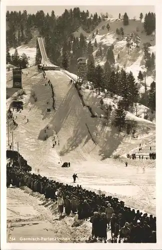 Ski Flugschanze Olympia Garmisch Partenkirchen Kat. Sport