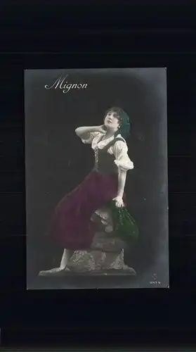 Mignon Felsen Maedchen Kat. Goethe