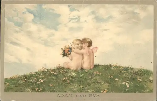 Engel Adam und Eva Kat. Religion
