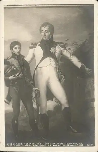 wz96050 Napoleon Bonaparte Prince Royal de Hollande Kategorie. Persoenlichkeiten Alte Ansichtskarten